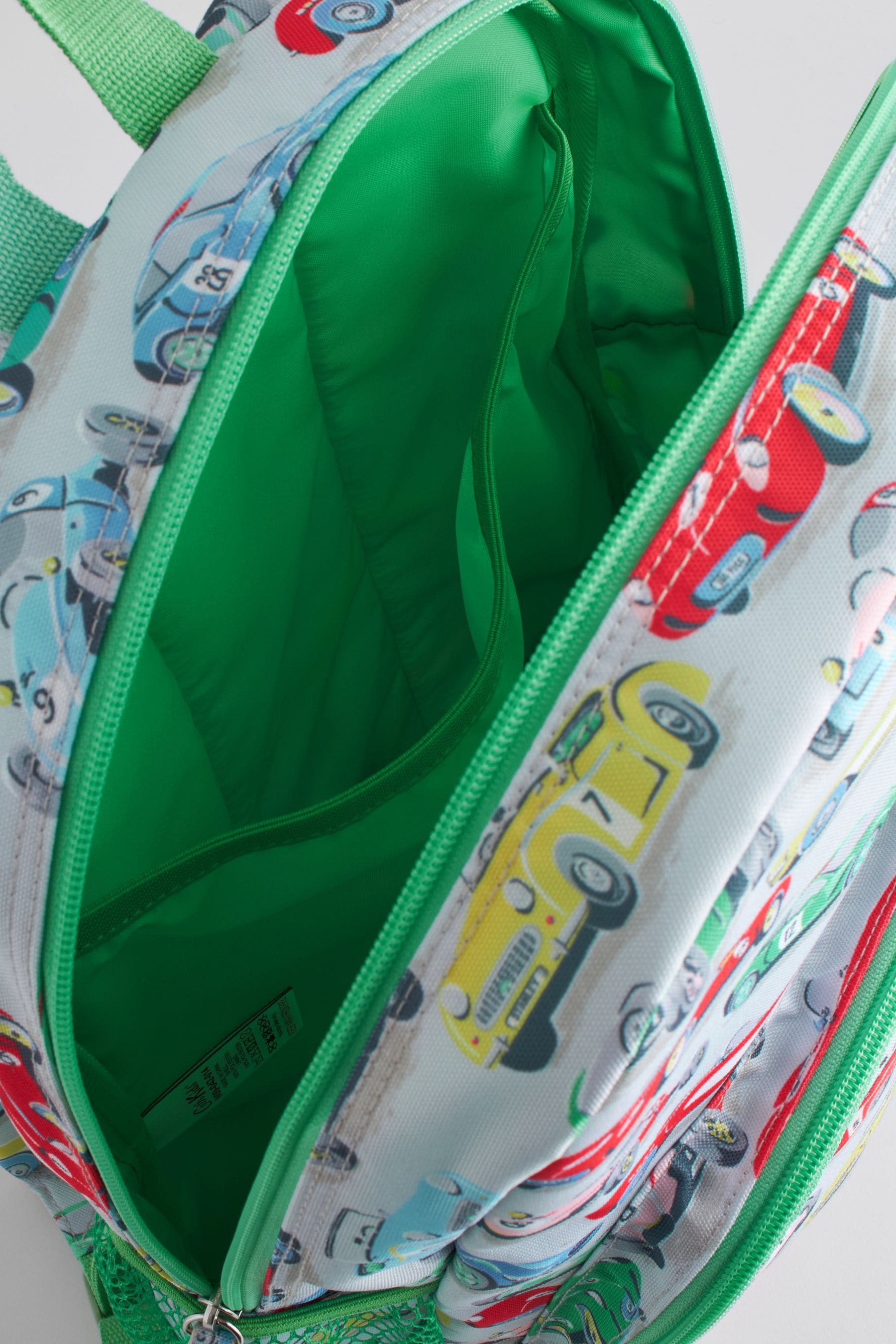 Buy Cath Kidston Mint Green Cars Print Large Backpack from Next Singapore