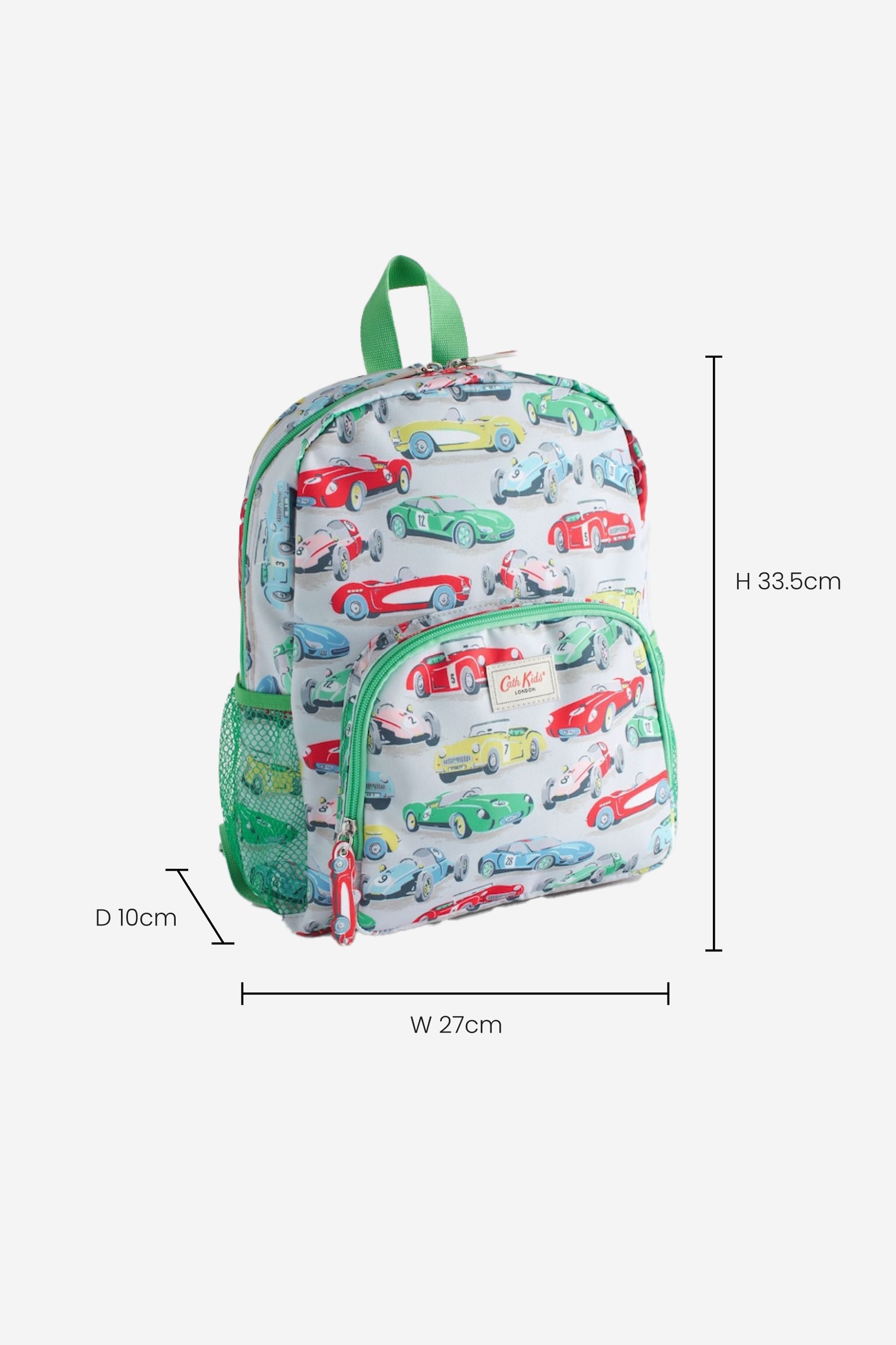 Buy Cath Kidston Mint Green Cars Print Large Backpack from Next Singapore