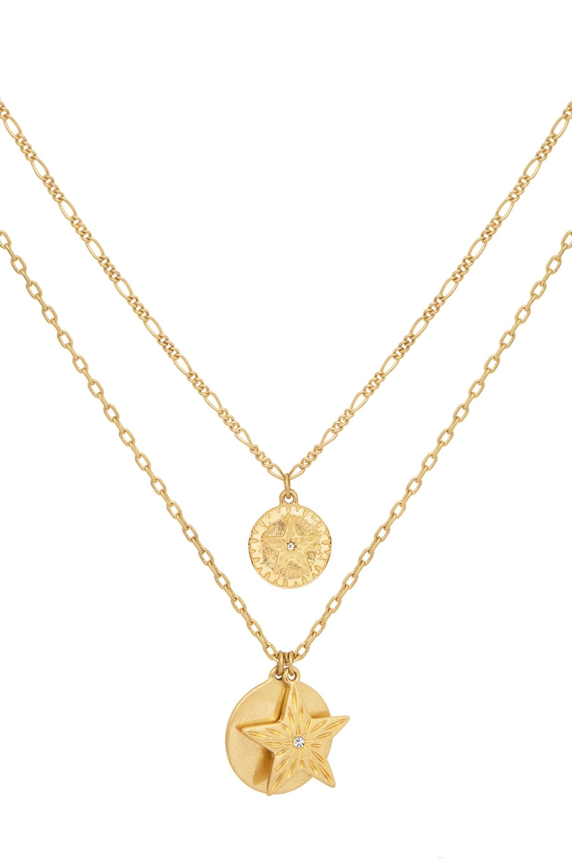 Bibi Bijoux Gold Tone 'Starburst' Layered Necklace - Image 3 of 5