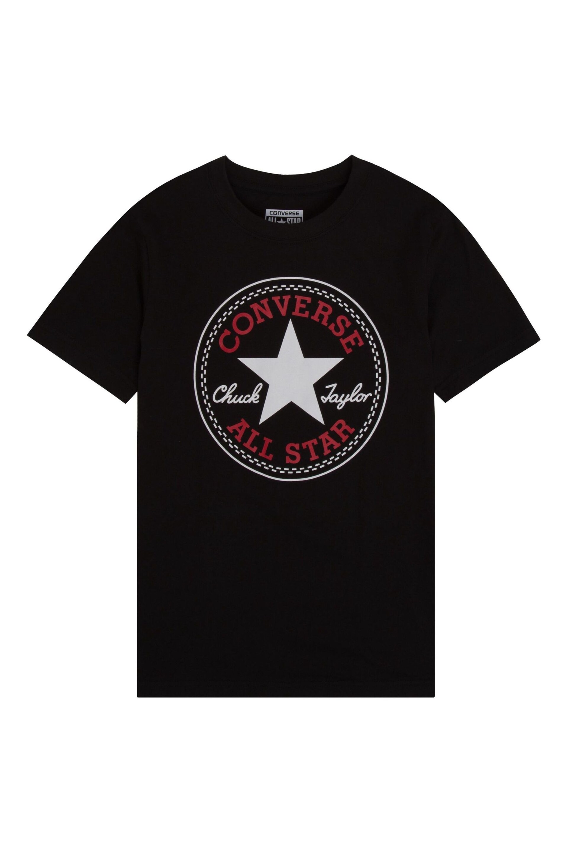 Converse Black Chuck Patch T-Shirt - Image 2 of 4