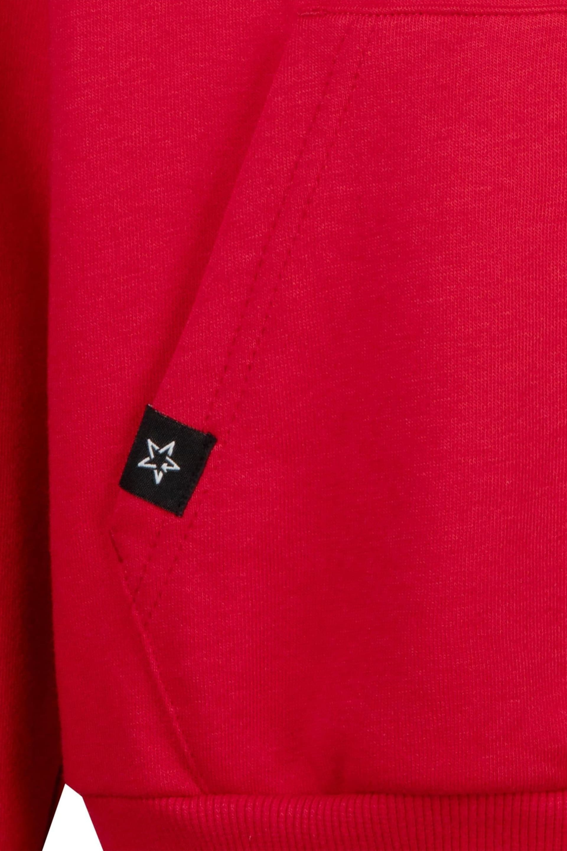 Converse Red Sustainable Core Overhead Hoodie - Image 3 of 4