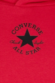 Converse Red Sustainable Core Overhead Hoodie - Image 4 of 4