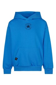 Converse Blue Sustainable Core Overhead Hoodie - Image 1 of 4