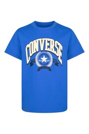 Converse Blue Club Retro T-Shirt - Image 1 of 3
