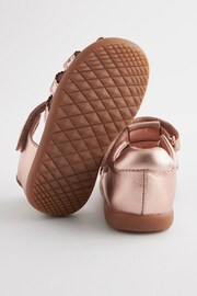 Rose Gold Wide Fit (G) First Walker Fisherman Sandals - Image 3 of 4