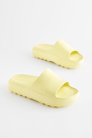 Lemon Yellow Chunky Sliders - Image 1 of 6