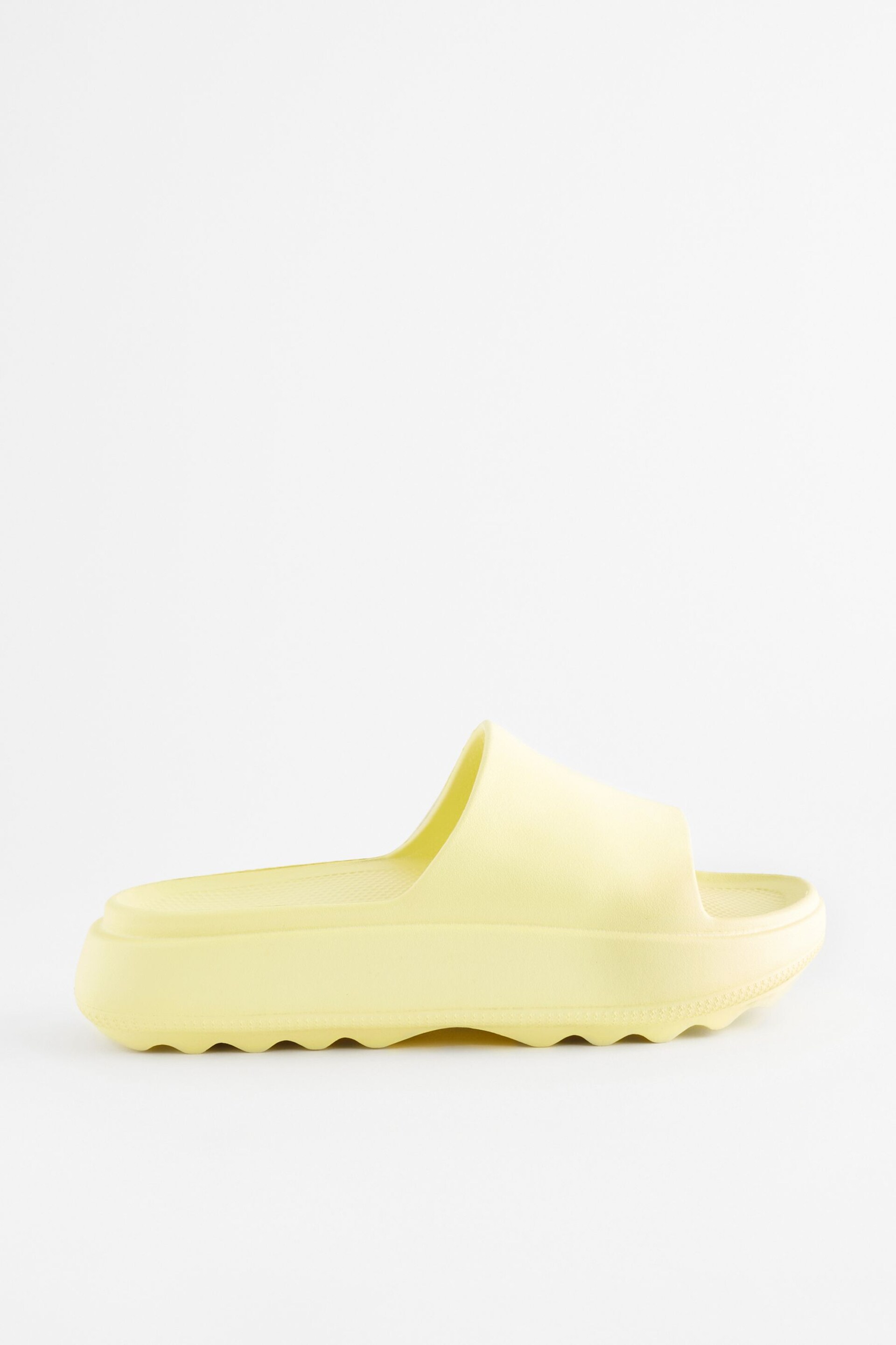 Lemon Yellow Chunky Sliders - Image 2 of 6