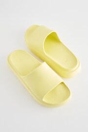 Lemon Yellow Chunky Sliders - Image 3 of 6