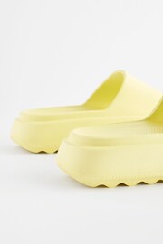 Lemon Yellow Chunky Sliders - Image 5 of 6