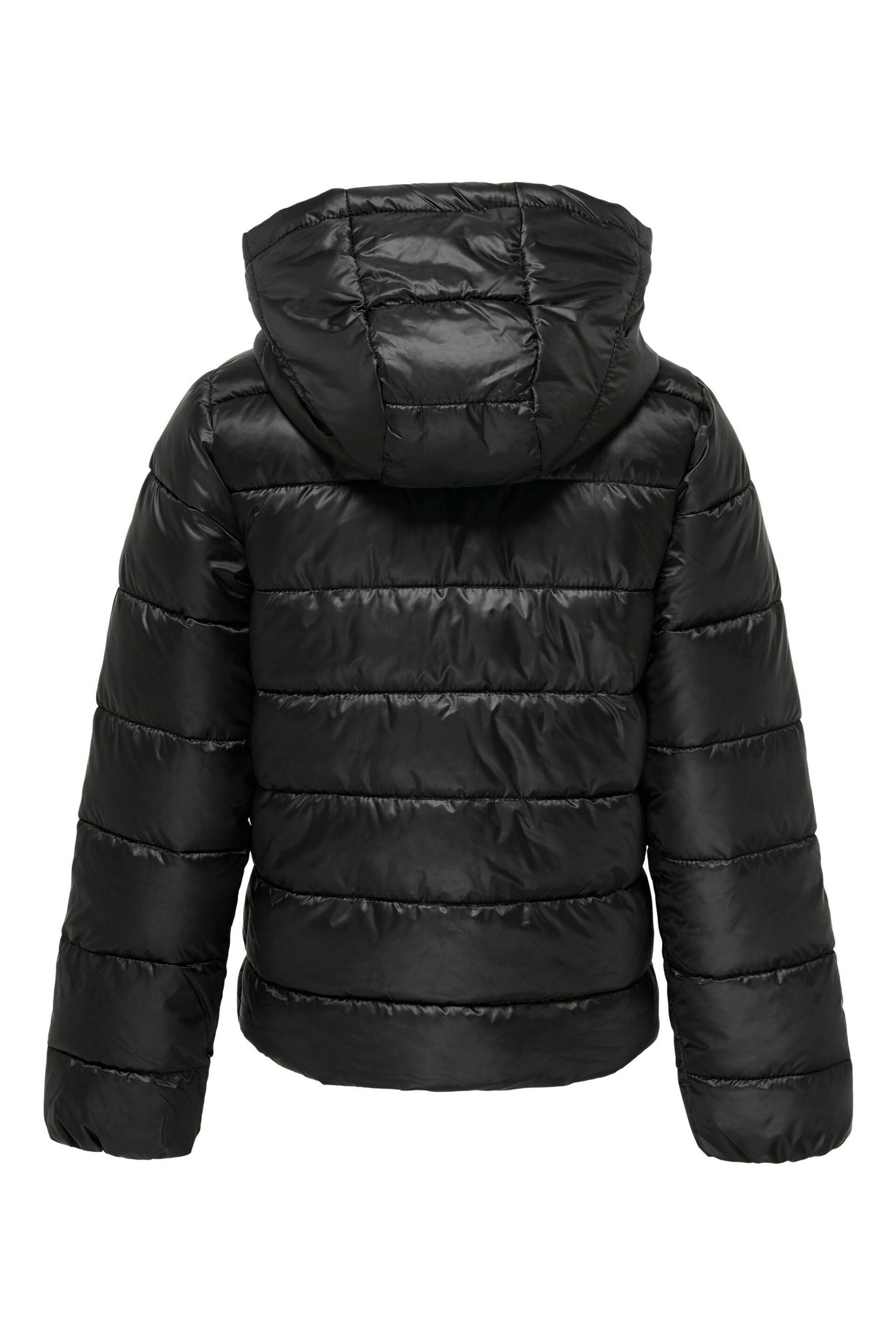 ONLY KIDS Zip Up Hooded Coat - Image 2 of 2