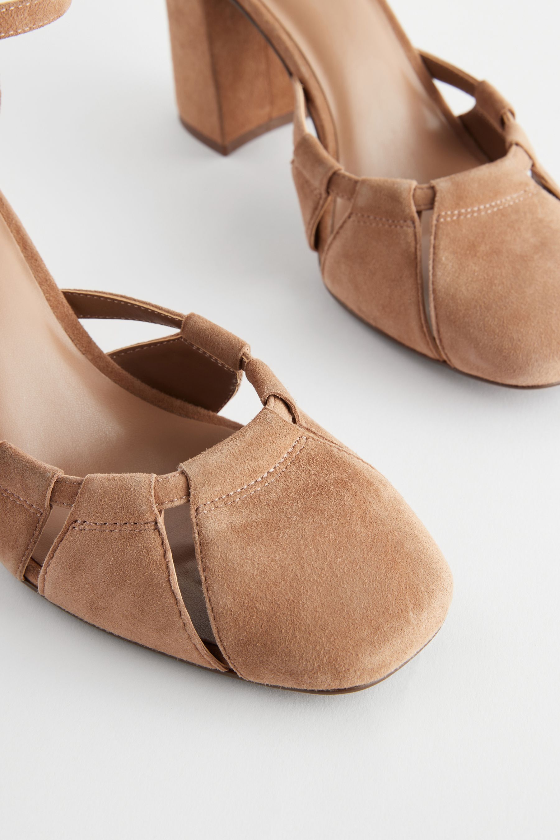 Cut out block heels on sale