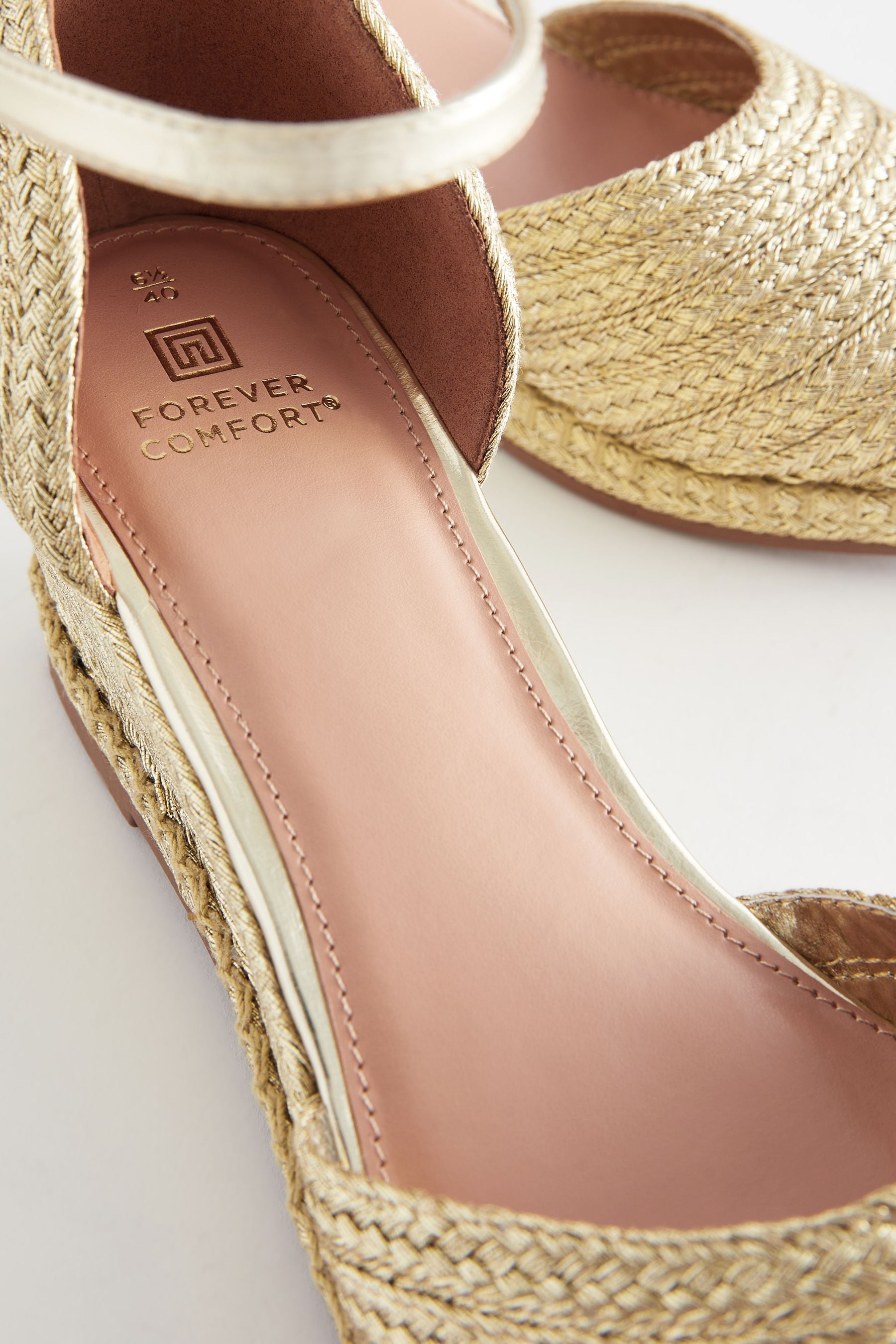 Next gold wedges hot sale