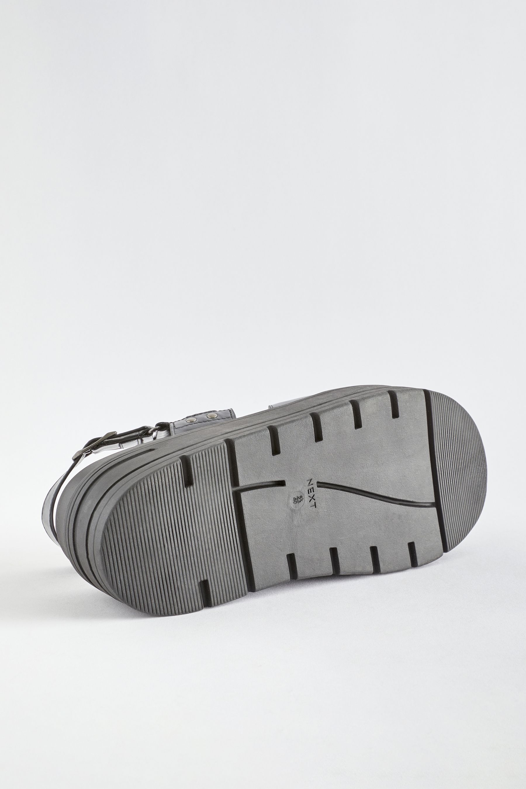 Buy Black Standard Wide Fit Chunky Wedge Sandals from Next Canada