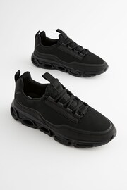 Black EDIT Mesh Trainers - Image 2 of 6