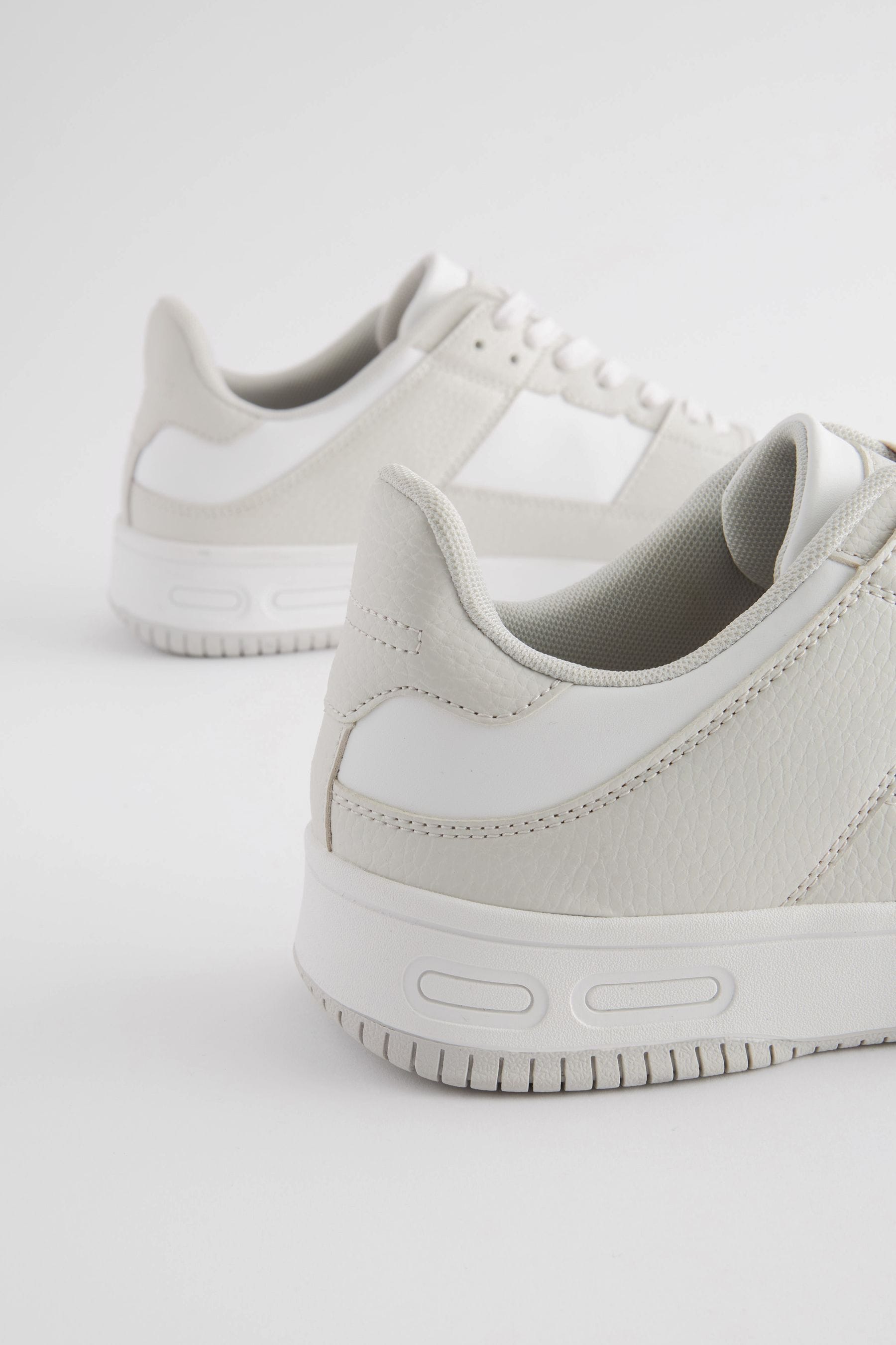 Next white trainers mens online