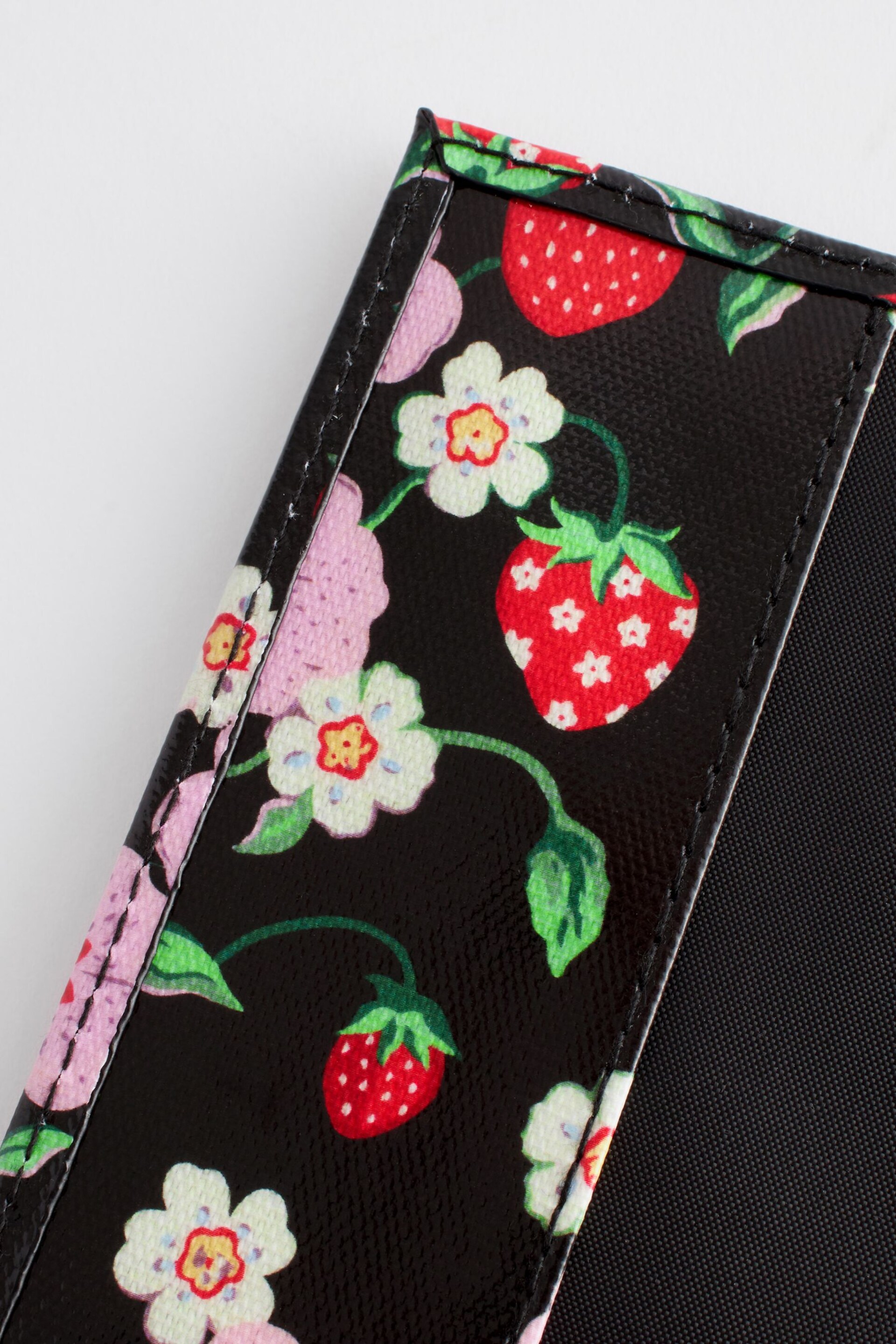 Cath Kidston Black Floral Print Passport Cover - Image 4 of 4