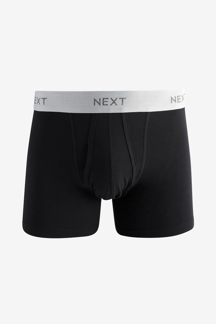 Black Comfort Soft 4 pack Signature A-Front Boxers 4 Pack - Image 2 of 7