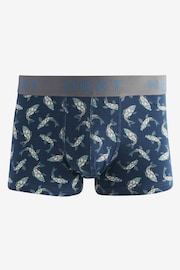 Blue/Green Animal Pattern 4 pack Hipsters - Image 5 of 7