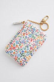 Cath Kidston Blue/Yellow Ditsy Floral Card and Coin Purse - Image 1 of 4