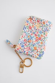 Cath Kidston Blue/Yellow Ditsy Floral Card and Coin Purse - Image 2 of 4