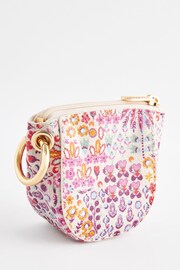 Cath Kidston Pink Ditsy Floral Curved Coin Purse - Image 2 of 6