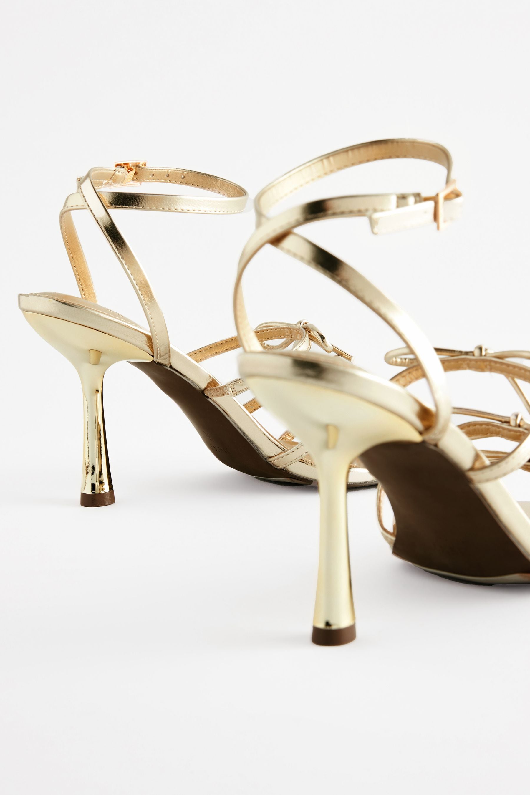 Buy Gold Forever Comfort Multi Bow Sandals from the Next UK online shop
