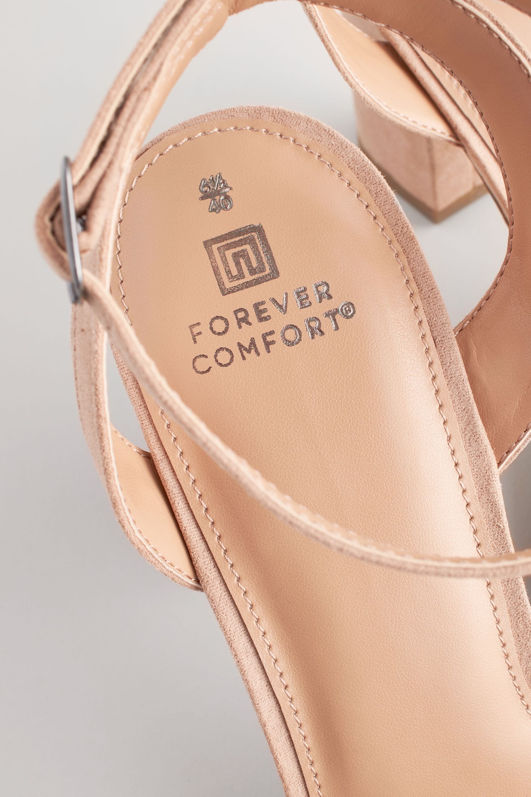 Nude sandals next on sale