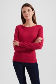 Hobbs Red Petula Sweater - Image 1 of 4