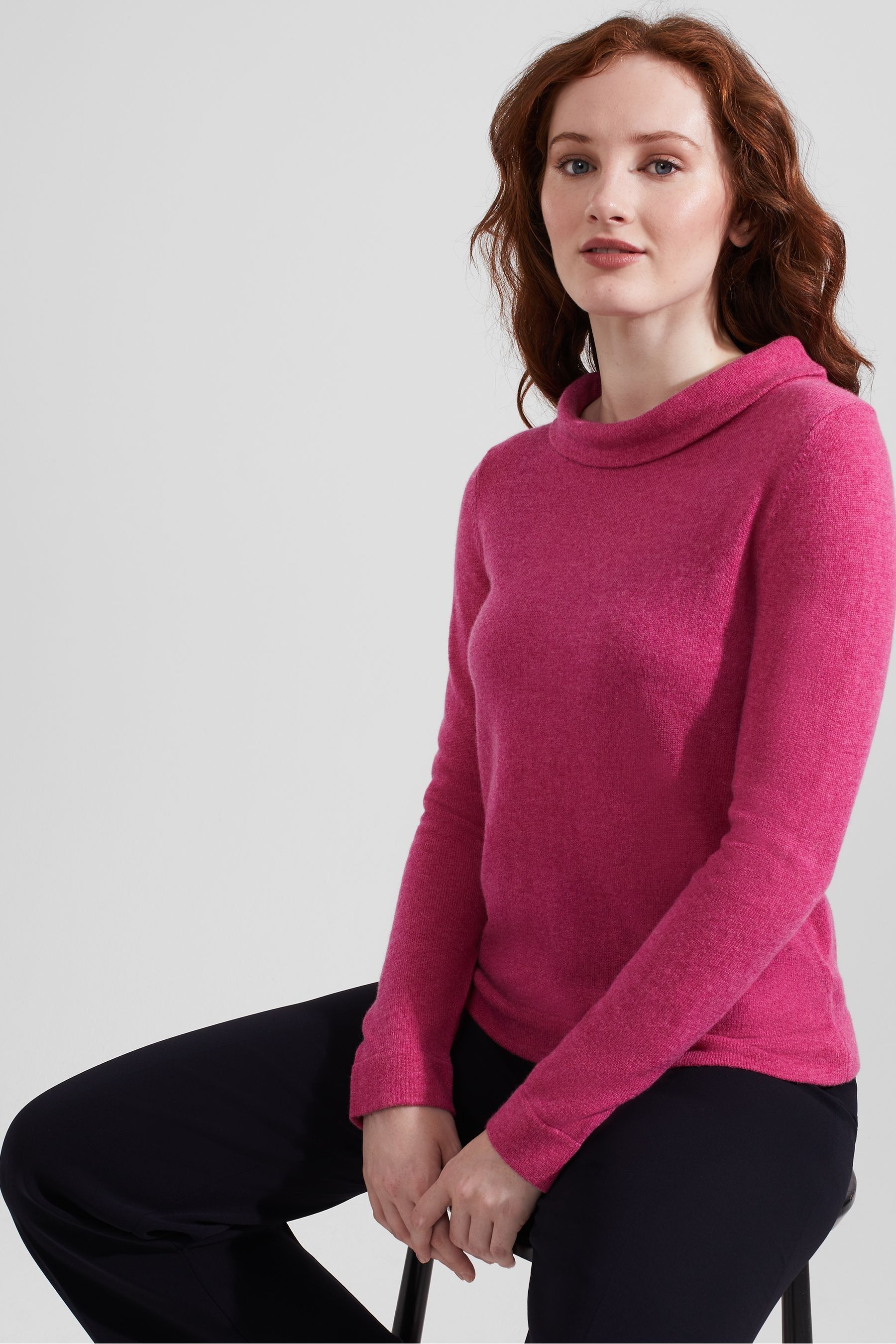 Hobbs pink jumper shop
