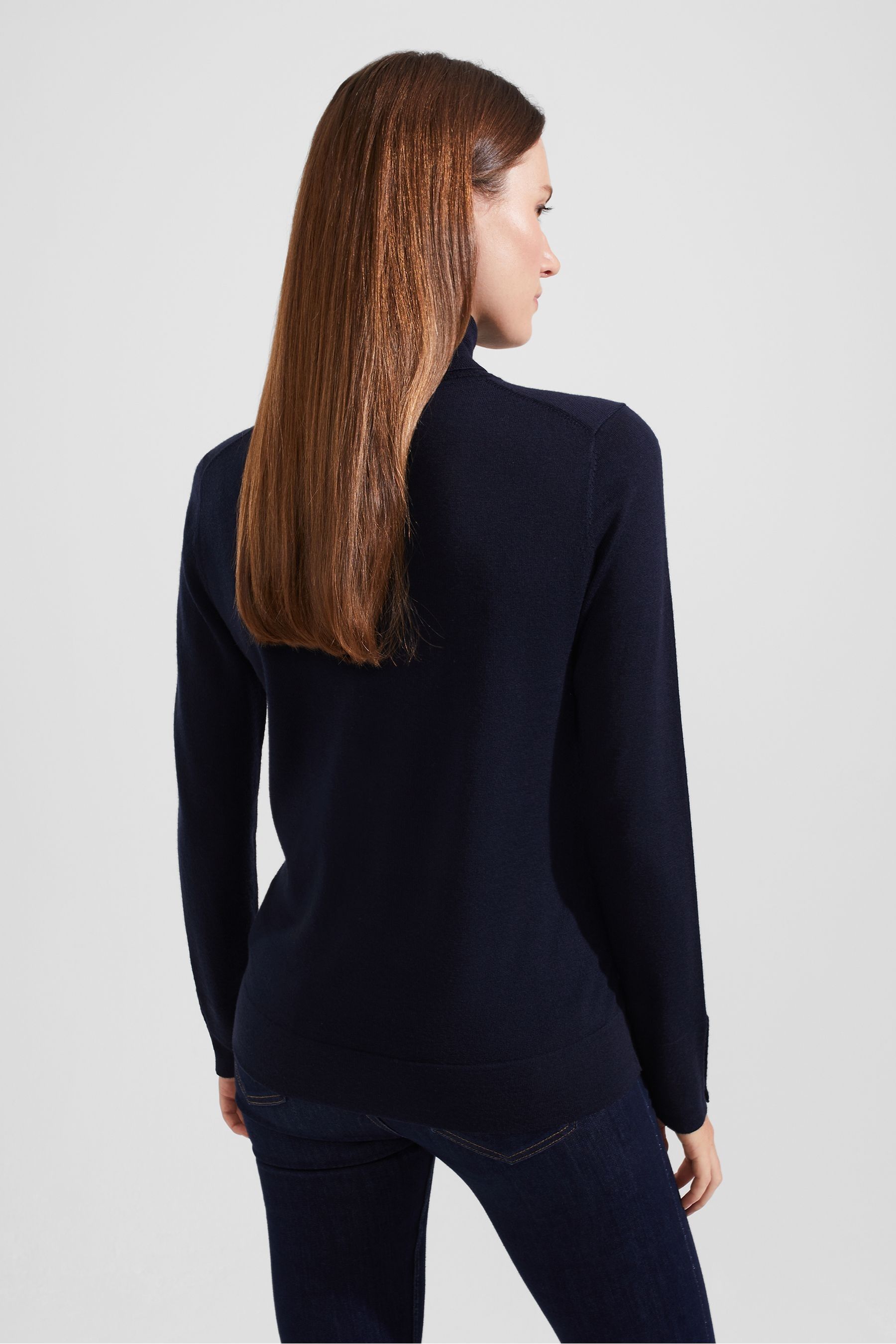 Hobbs lara roll neck jumper store
