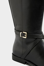 Long Tall Sally Black Leather Riding Boots - Image 3 of 3