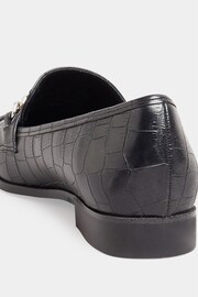 Long Tall Sally Black Hardware Trim Loafers - Image 4 of 4
