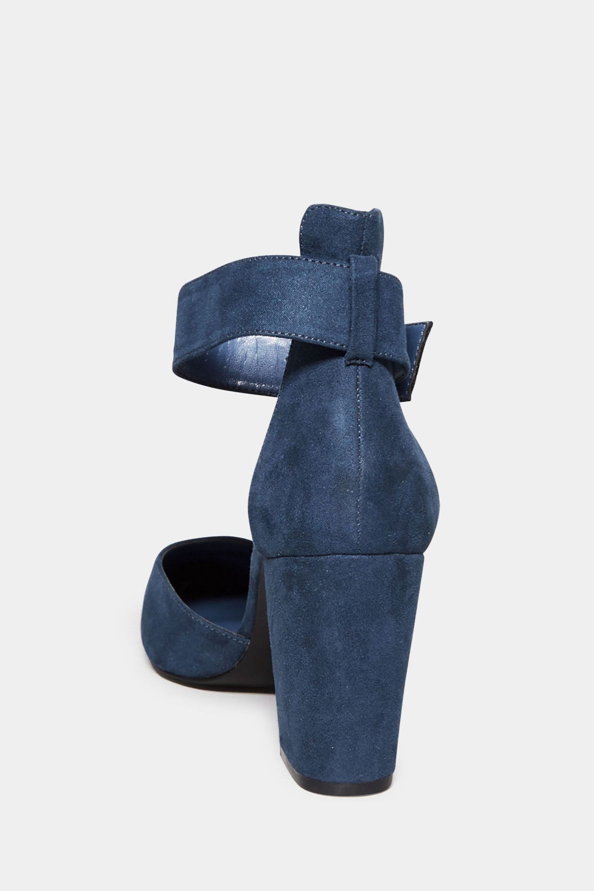 Long Tall Sally Blue Pointed Court Heels - Image 3 of 4