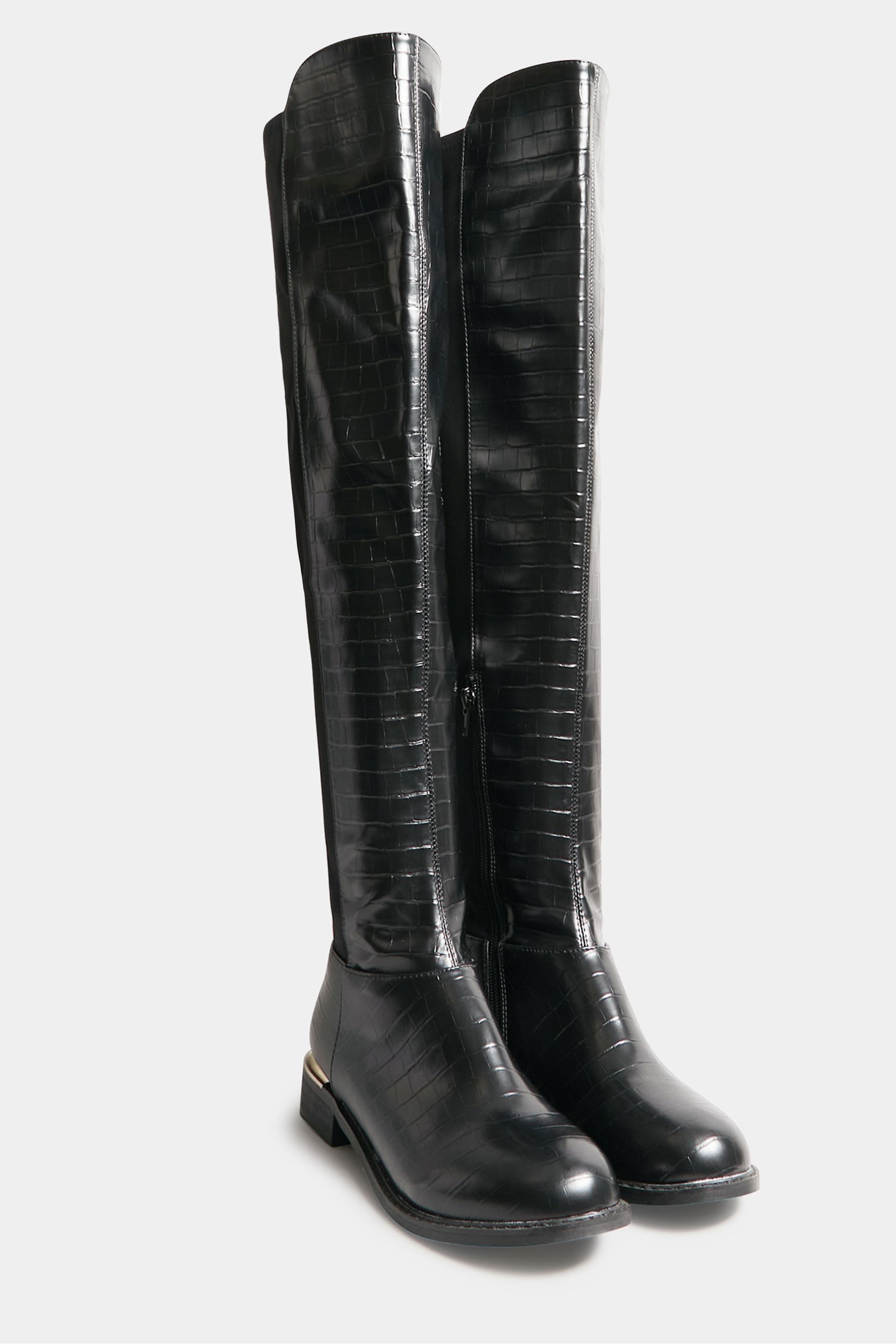 Croc over the knee boots sale