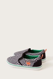 Monsoon Black Slip-On Trainers - Image 3 of 3