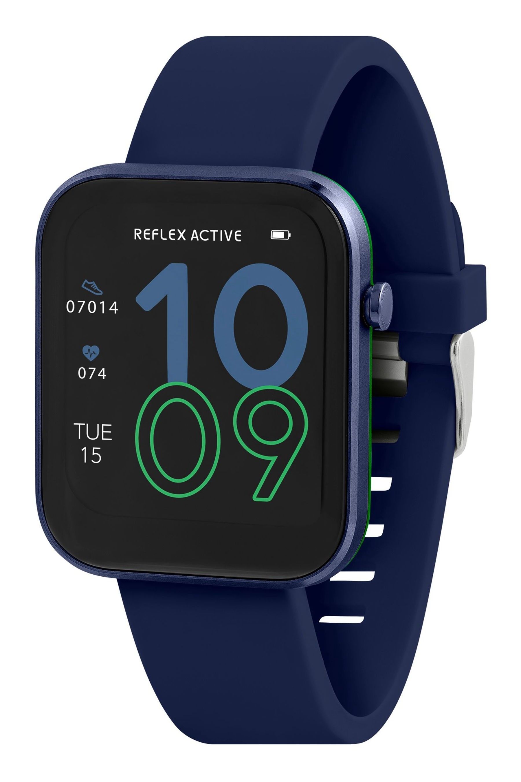 Buy Reflex Active Blue Series 12 Strap Smart Watch from the Next UK online shop