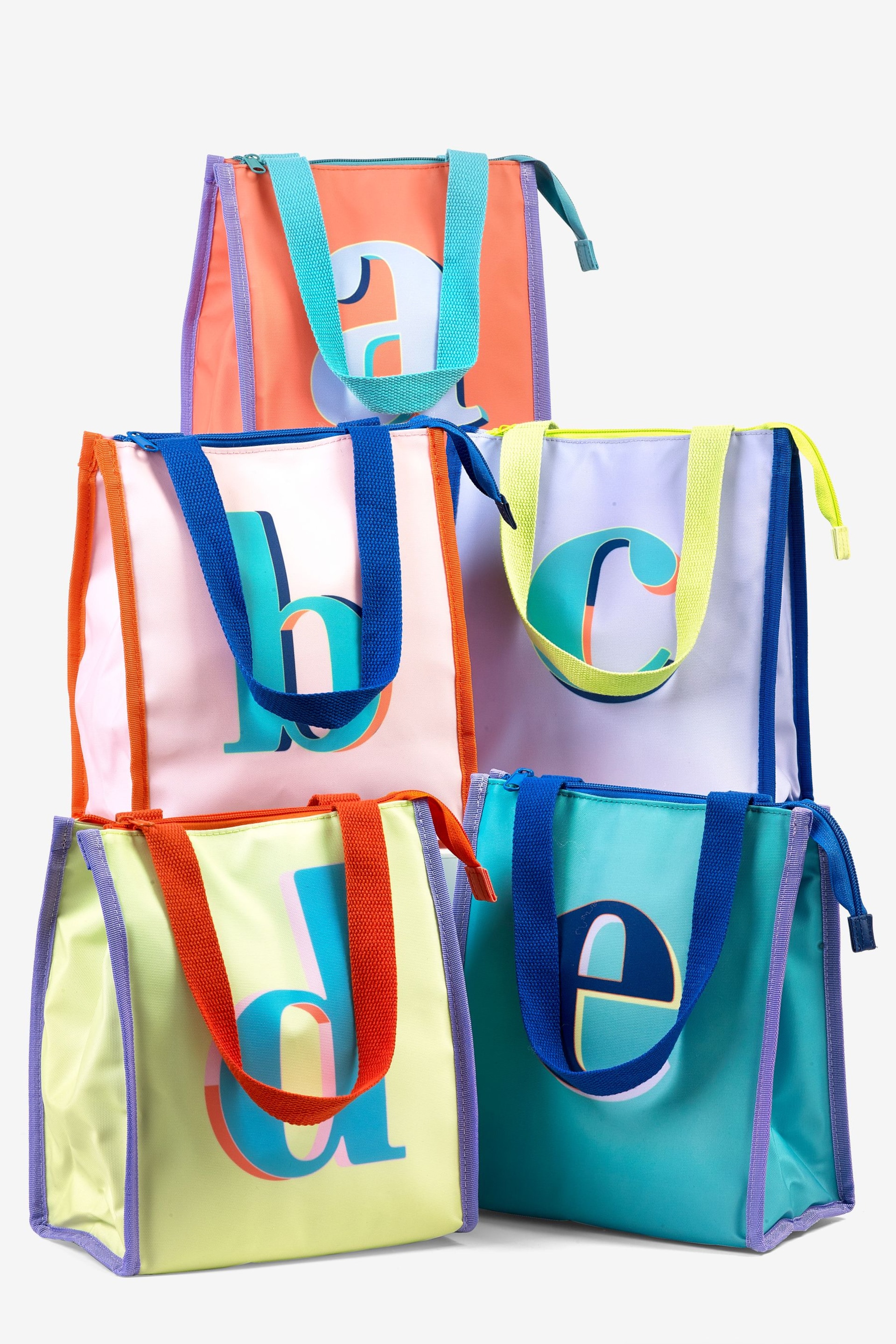 Brights Monogram Lunch Bag - Image 2 of 4