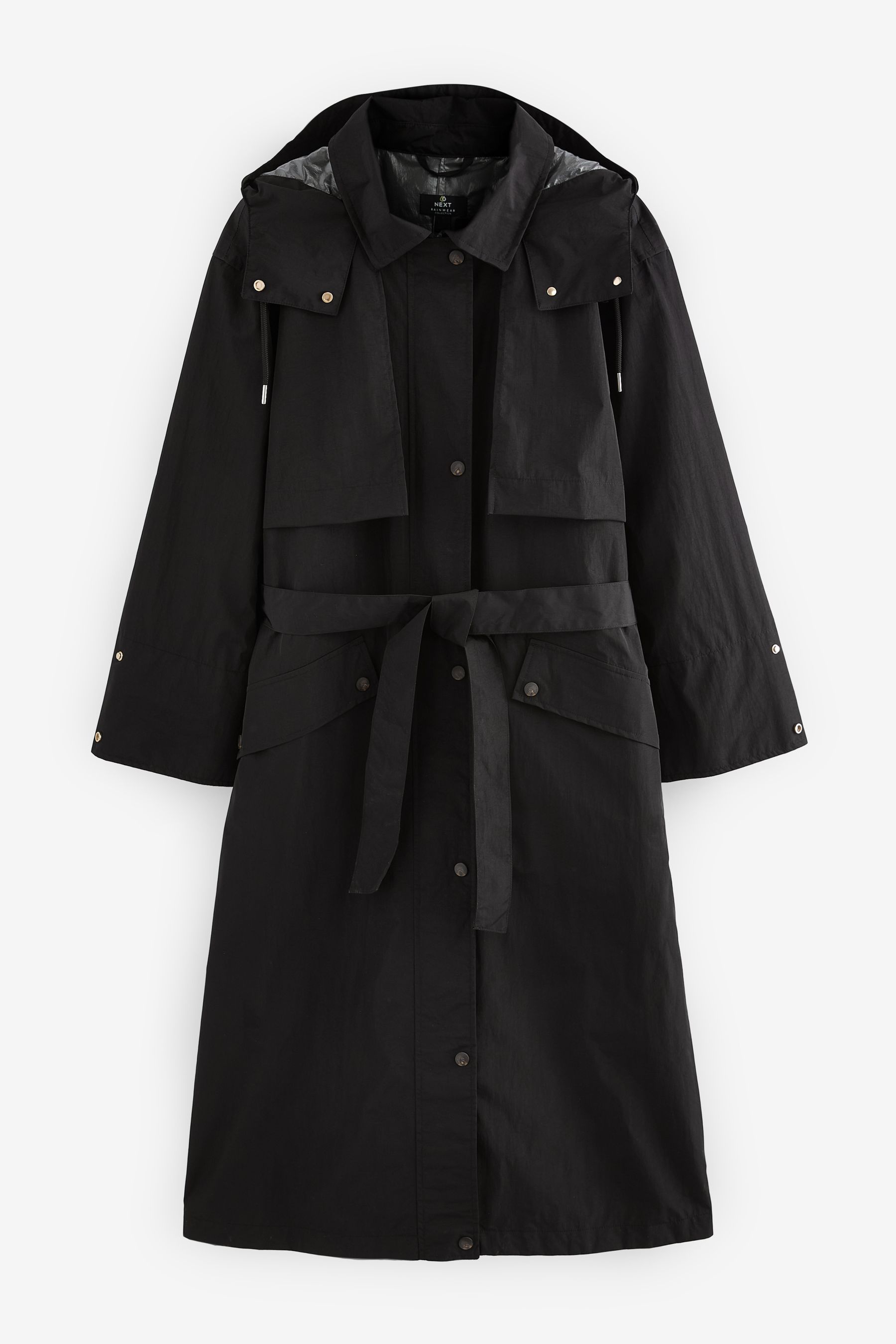 Raincoat trench coat with hood shop