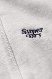 Superdry Grey Essential Logo Straight Joggers - Image 6 of 6