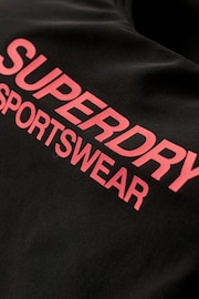 Superdry Black Elastic Scoop Back Swimsuit - Image 7 of 7
