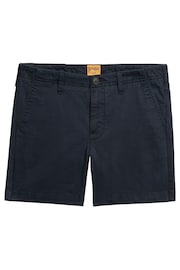 Superdry Blue Classic Chino Shorts - Image 4 of 6