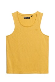 Superdry Yellow Scoop Neck Tank - Image 5 of 6