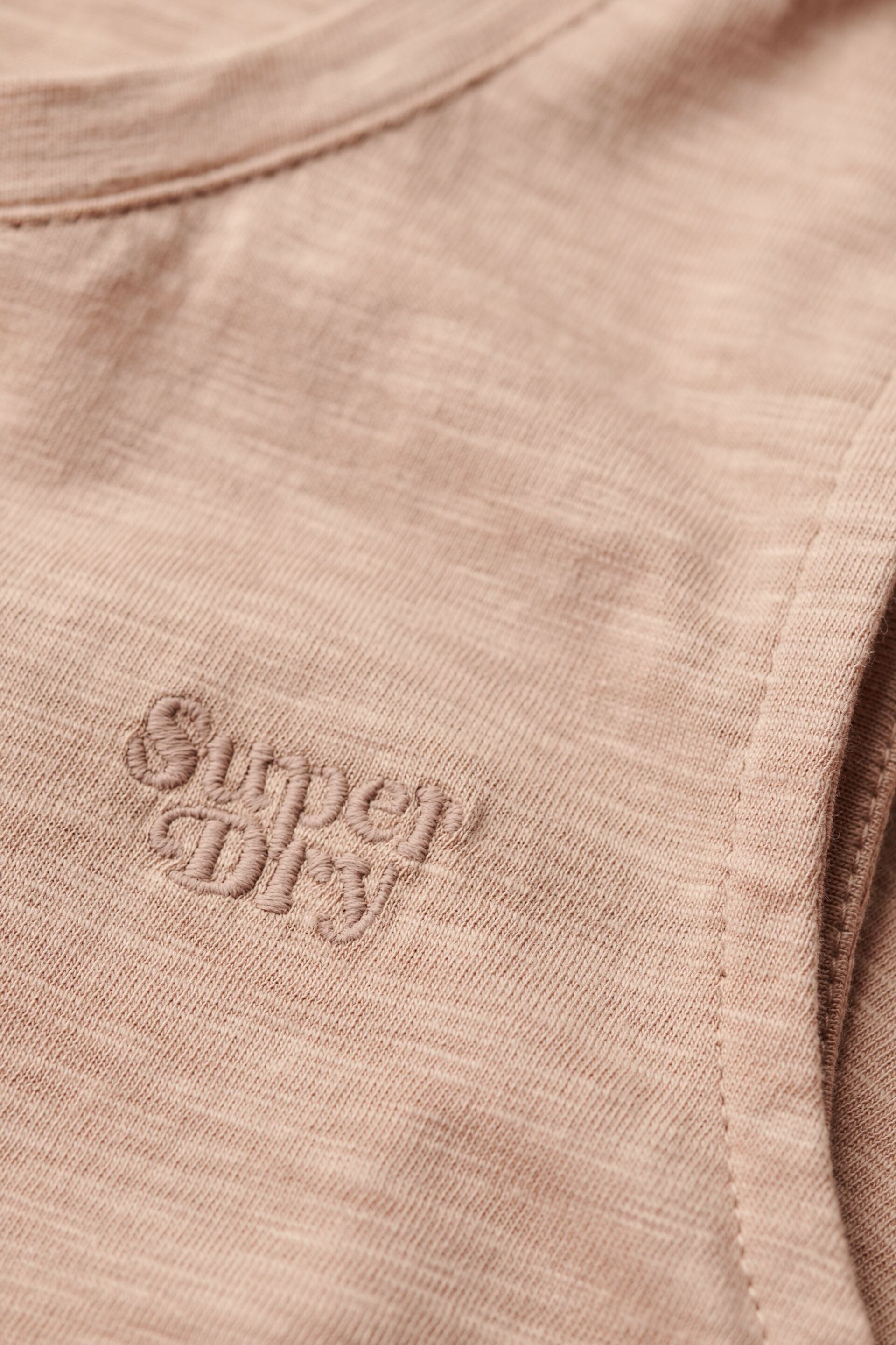 Superdry Cream Scoop Neck Tank - Image 5 of 5