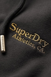 Superdry Black Essential Logo Zip Hoodie - Image 5 of 5
