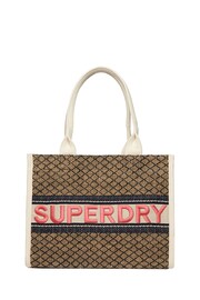 Superdry Blue Luxe Tote Bag - Image 2 of 6