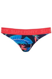 Superdry Blue Logo Classic Bikini Bottoms - Image 5 of 5