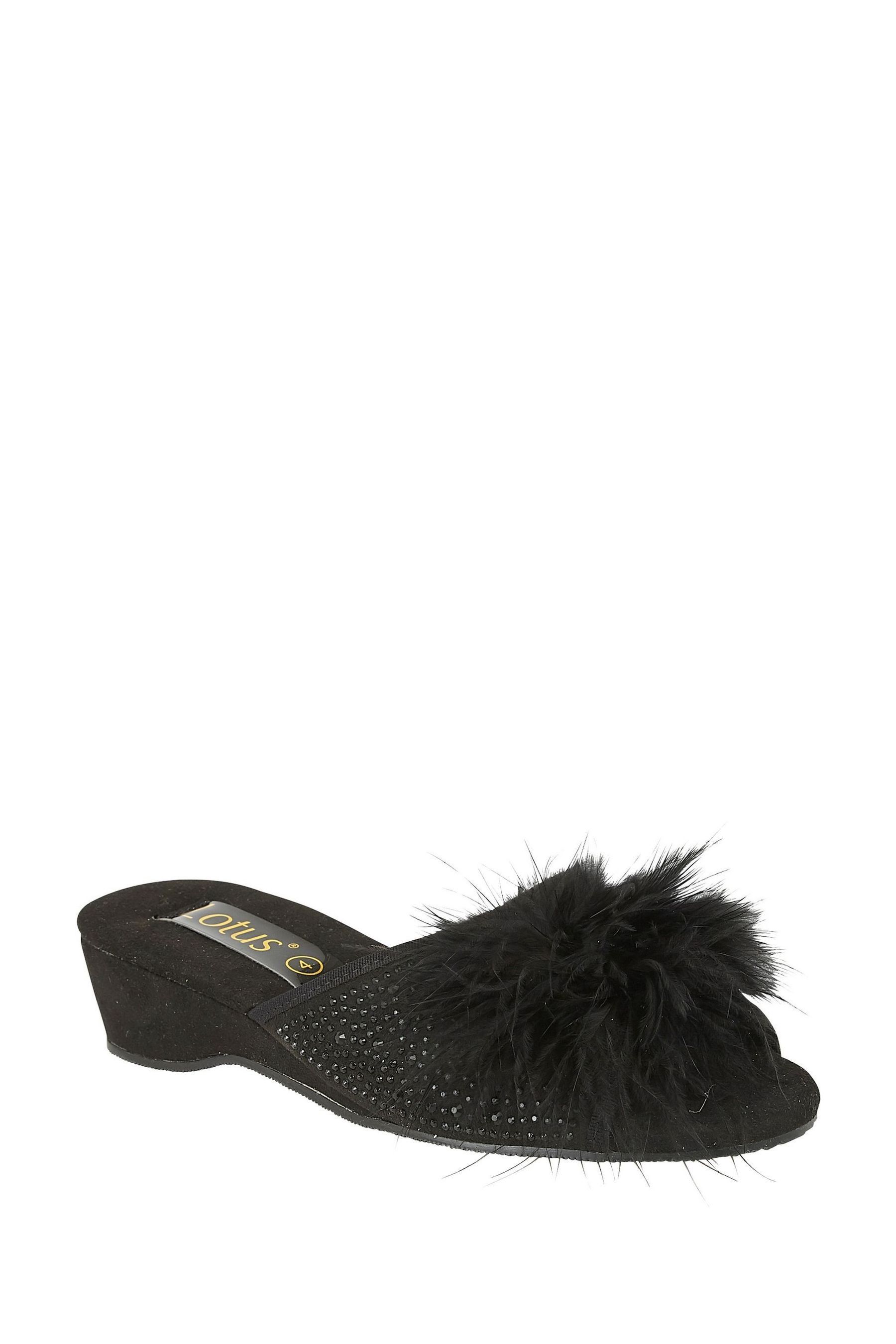 Mule wedge slippers cheap