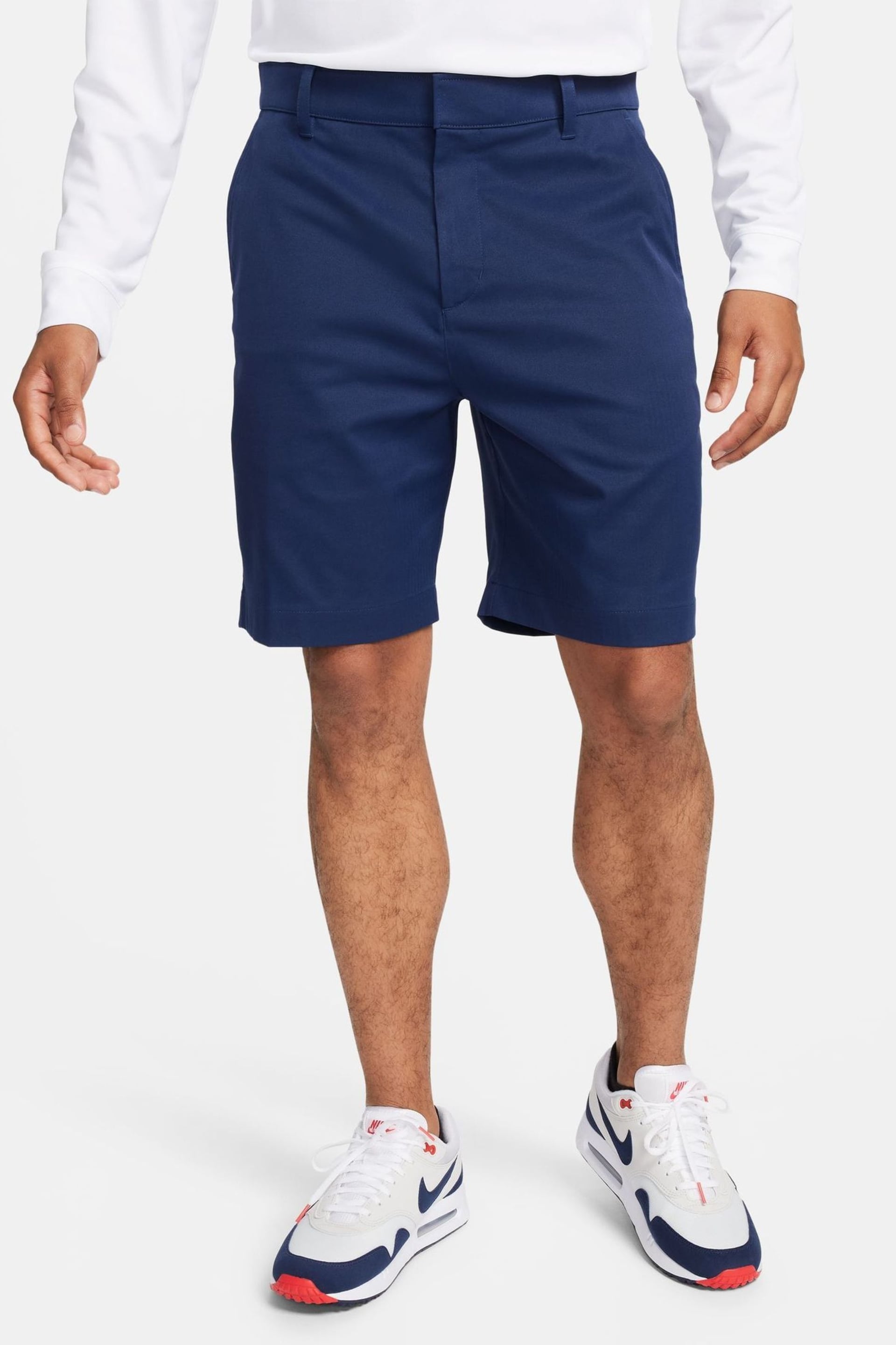 Nike Blue Tour 8 inch Chino Golf Shorts - Image 1 of 9