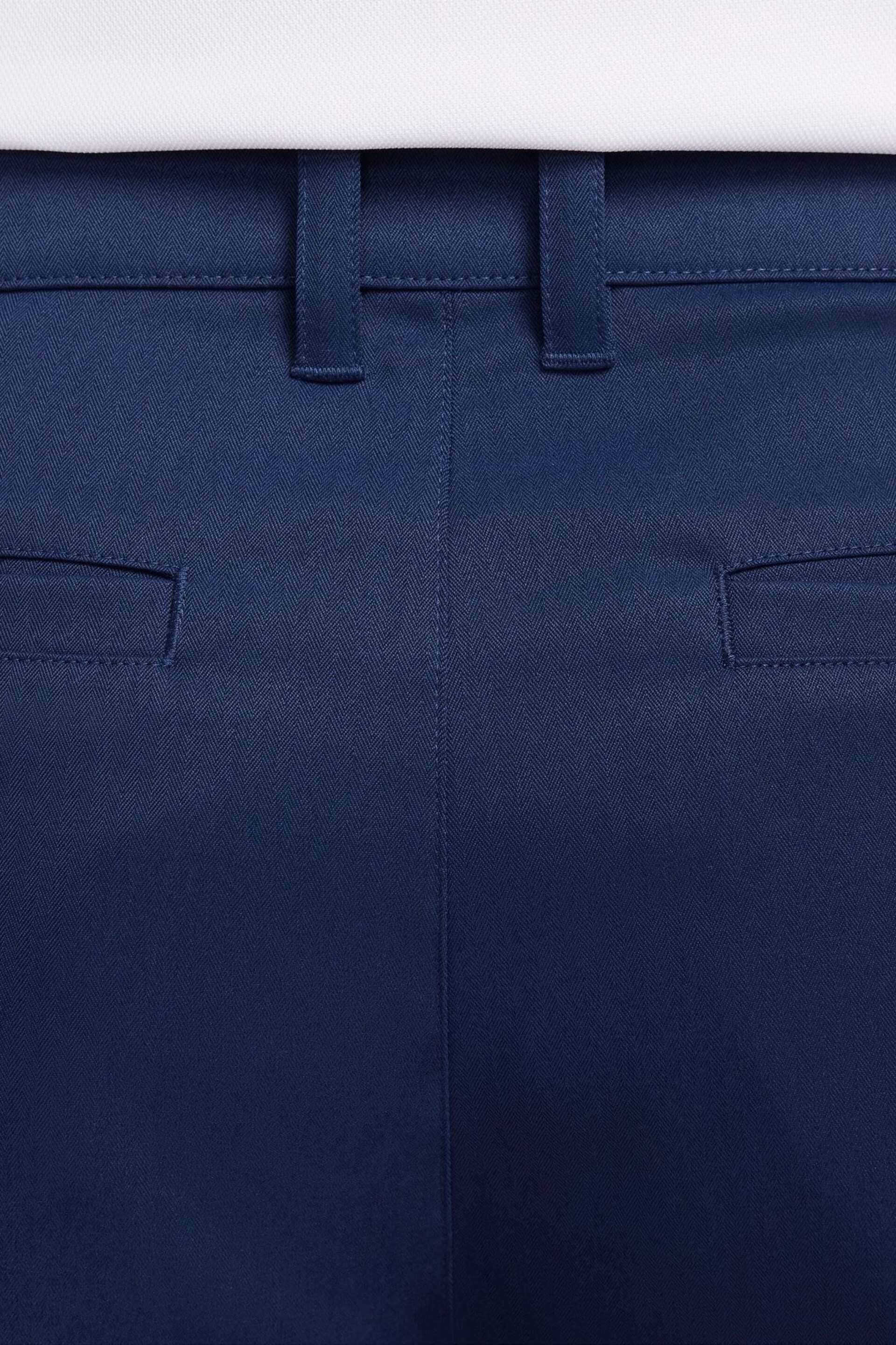 Nike Blue Tour 8 inch Chino Golf Shorts - Image 9 of 9