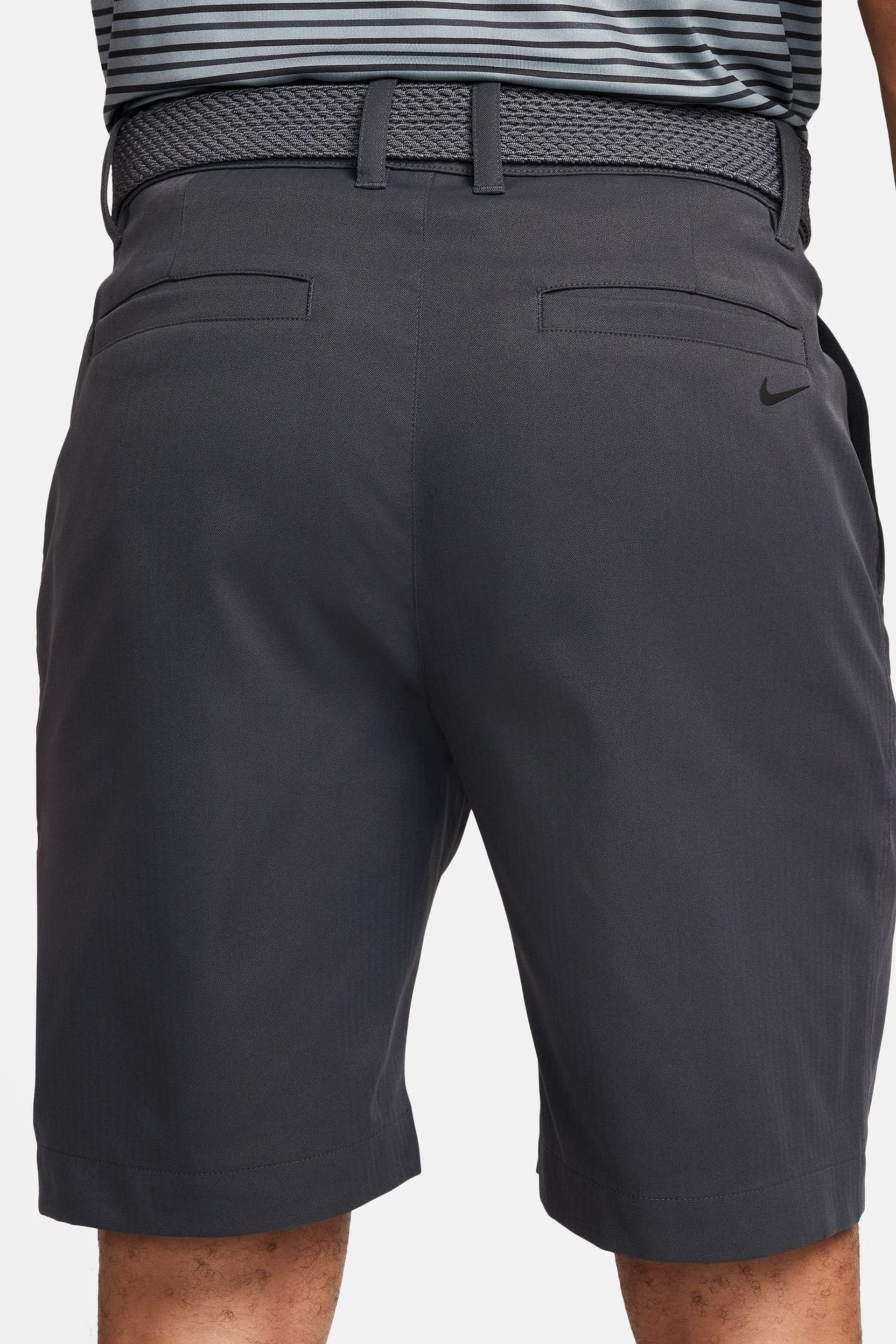 Nike Black Tour 8 inch Chino Golf Shorts - Image 4 of 7